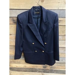 giorgio sant angelo blazer Sz 10 100% Wool